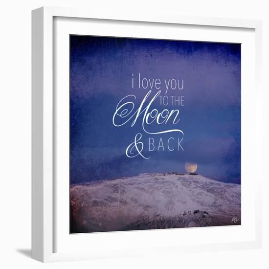 I Love you to the Moon-Kimberly Glover-Framed Giclee Print