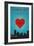 I Love You Toledo, Ohio-Lantern Press-Framed Art Print