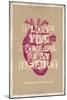 I Love You With All My Heart-null-Mounted Art Print