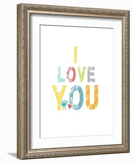 I Love You-Kindred Sol Collective-Framed Art Print