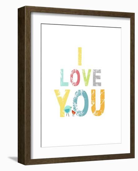 I Love You-Kindred Sol Collective-Framed Art Print