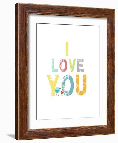 I Love You-Kindred Sol Collective-Framed Art Print