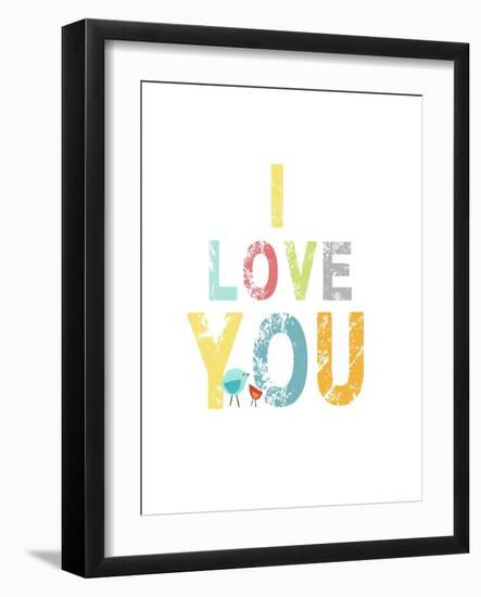 I Love You-Kindred Sol Collective-Framed Art Print