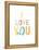 I Love You-Kindred Sol Collective-Framed Stretched Canvas