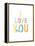 I Love You-Kindred Sol Collective-Framed Stretched Canvas