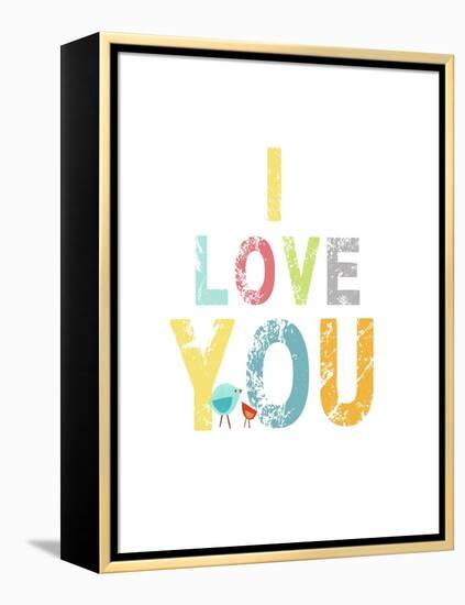 I Love You-Kindred Sol Collective-Framed Stretched Canvas