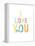 I Love You-Kindred Sol Collective-Framed Stretched Canvas