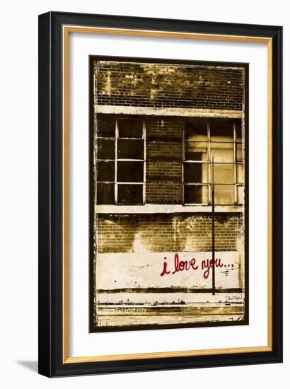 I Love You-null-Framed Art Print