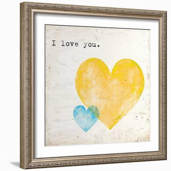 I Love You-Mimi Marie-Framed Art Print