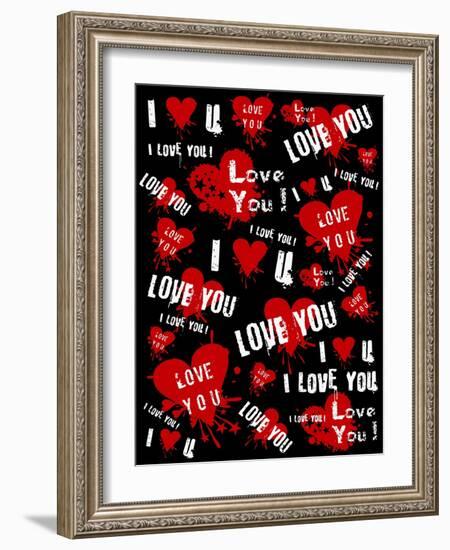 I Love You-Roseanne Jones-Framed Giclee Print