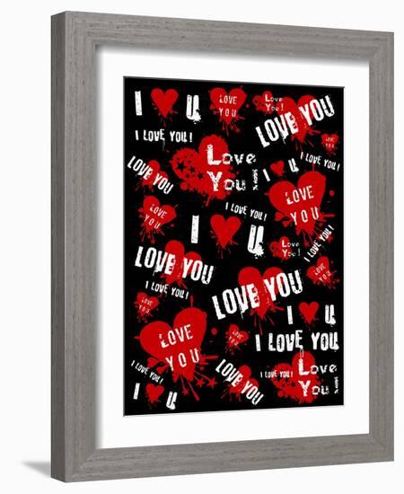 I Love You-Roseanne Jones-Framed Giclee Print