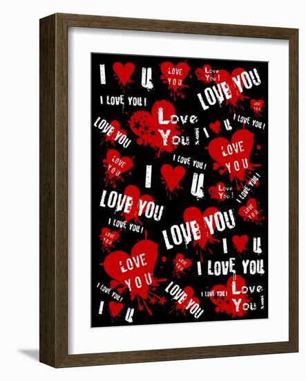 I Love You-Roseanne Jones-Framed Giclee Print