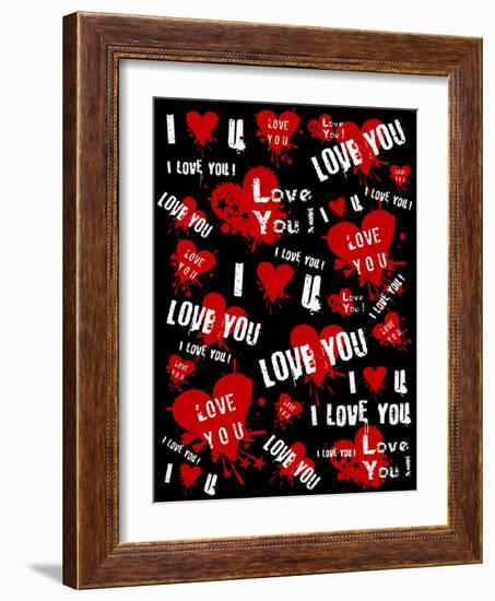 I Love You-Roseanne Jones-Framed Giclee Print