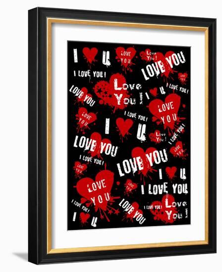 I Love You-Roseanne Jones-Framed Giclee Print