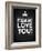 I Love You-Mark Rogan-Framed Art Print