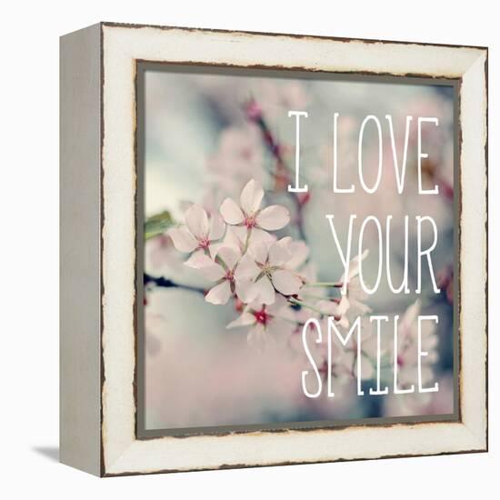 I Love Your Smile-Sarah Gardner-Framed Stretched Canvas