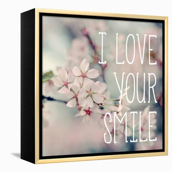 I Love Your Smile-Sarah Gardner-Framed Stretched Canvas