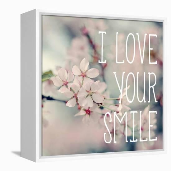 I Love Your Smile-Sarah Gardner-Framed Stretched Canvas