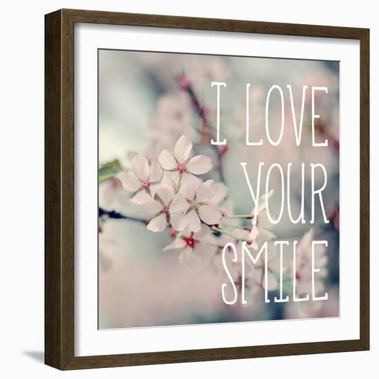 I Love Your Smile-Sarah Gardner-Framed Art Print