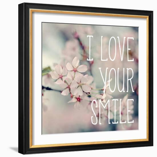 I Love Your Smile-Sarah Gardner-Framed Art Print