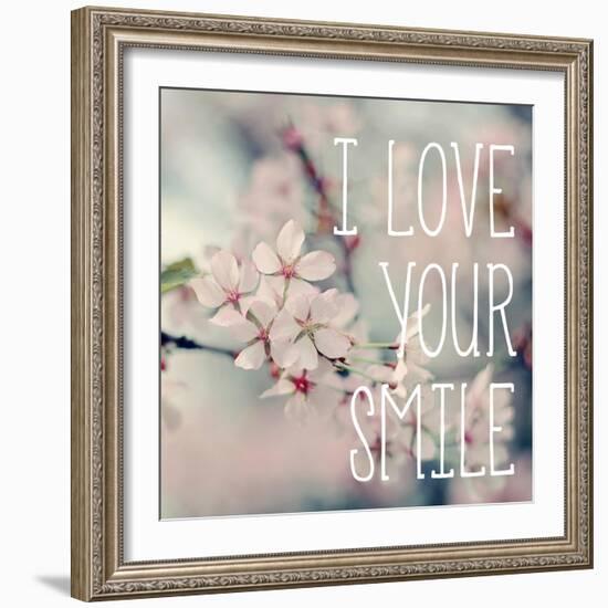 I Love Your Smile-Sarah Gardner-Framed Premium Giclee Print