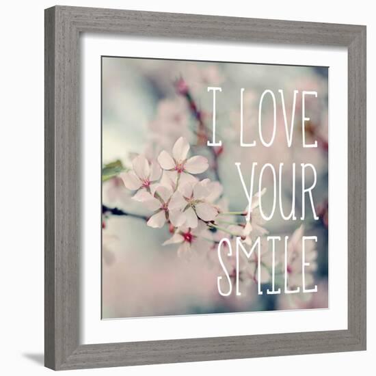 I Love Your Smile-Sarah Gardner-Framed Premium Giclee Print