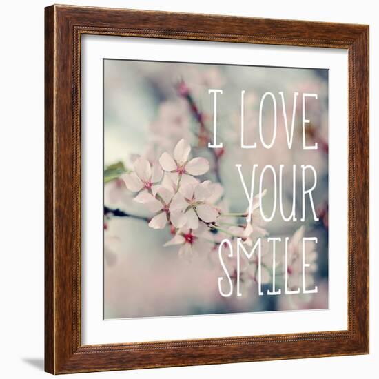 I Love Your Smile-Sarah Gardner-Framed Premium Giclee Print