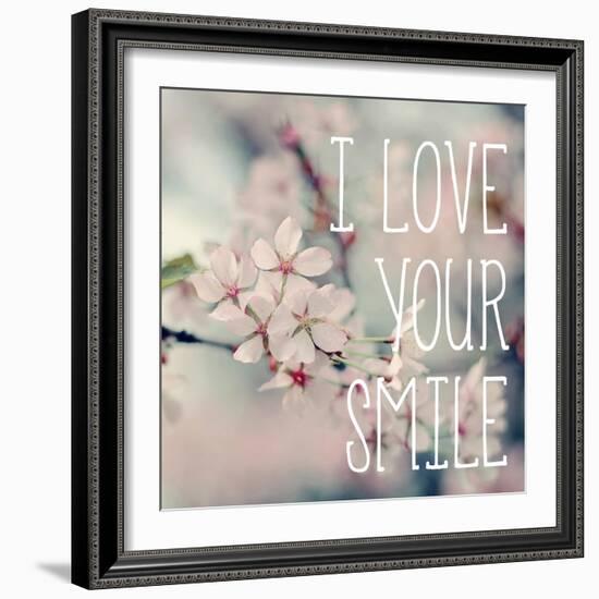 I Love Your Smile-Sarah Gardner-Framed Premium Giclee Print