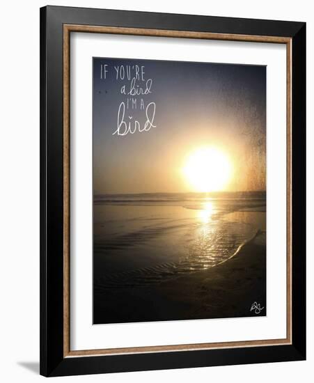 I'm a Bird-Kimberly Glover-Framed Giclee Print