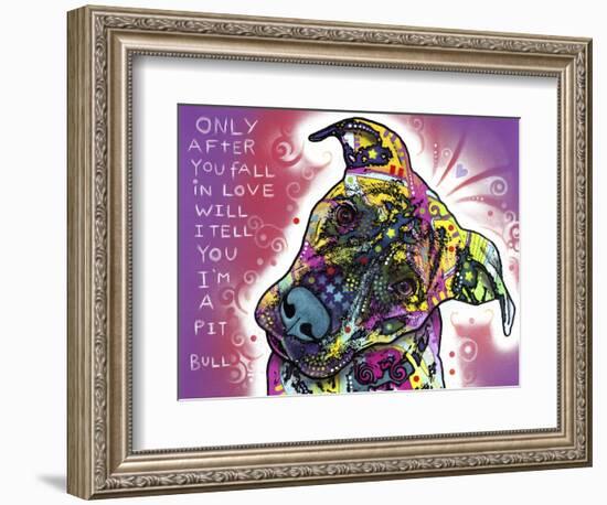 I’m a Pit Bull-Dean Russo-Framed Giclee Print