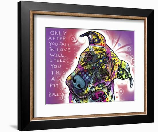 I’m a Pit Bull-Dean Russo-Framed Giclee Print