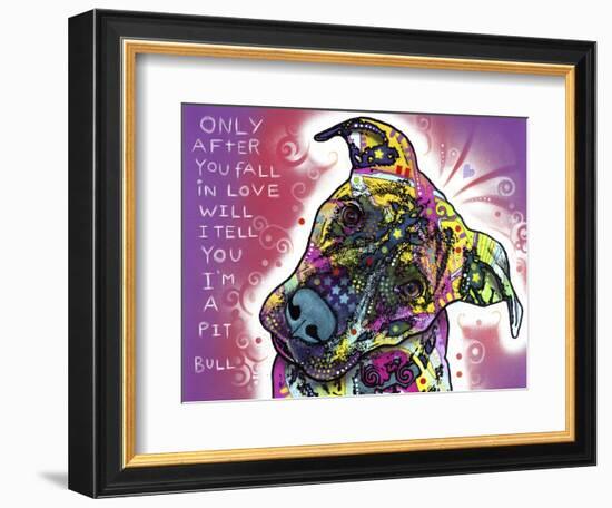 I’m a Pit Bull-Dean Russo-Framed Giclee Print