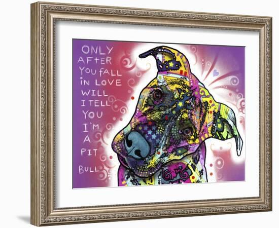 I’m a Pit Bull-Dean Russo-Framed Giclee Print