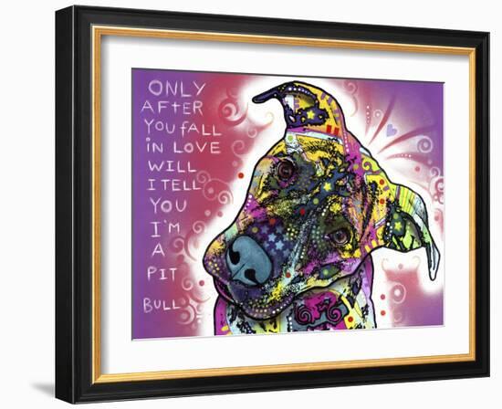 I’m a Pit Bull-Dean Russo-Framed Giclee Print