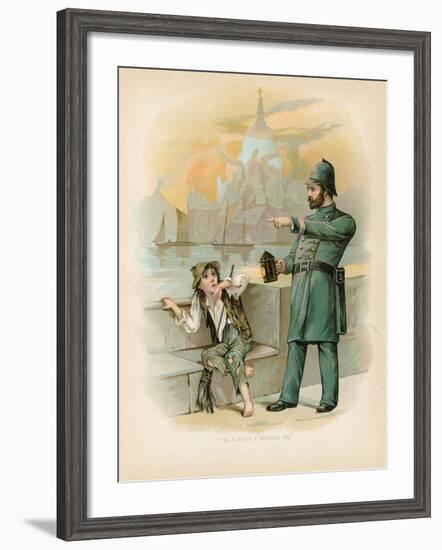 I'm Always a Moving On, Jo in Bleak House-null-Framed Giclee Print