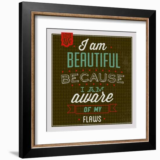 I'm Beautiful 1-Lorand Okos-Framed Art Print