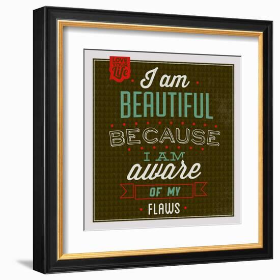 I'm Beautiful 1-Lorand Okos-Framed Art Print