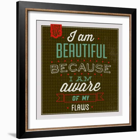 I'm Beautiful 1-Lorand Okos-Framed Art Print