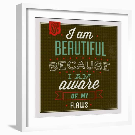 I'm Beautiful 1-Lorand Okos-Framed Art Print