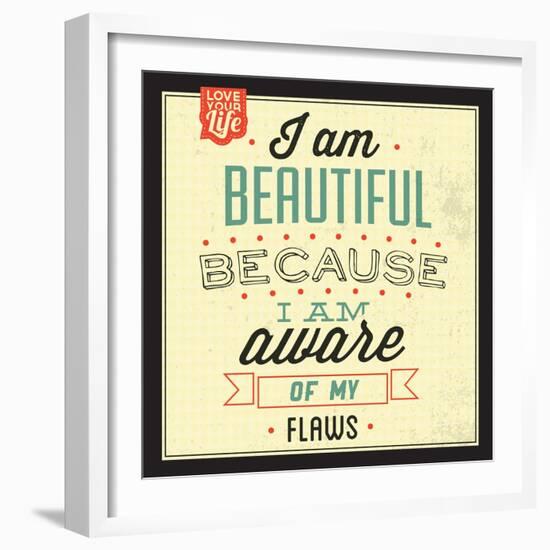 I'm Beautiful-Lorand Okos-Framed Art Print