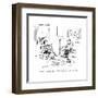 "I'm bored?let's buy a house in the country that has lots of problems." - New Yorker Cartoon-David Sipress-Framed Premium Giclee Print