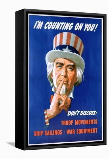 I'M Counting on You! Poster-Leon Helguera-Framed Premier Image Canvas