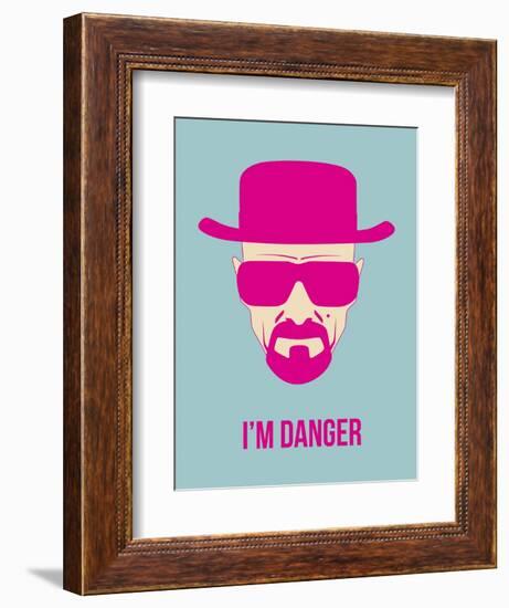 I'm Danger Poster 2-Anna Malkin-Framed Art Print