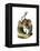 "I'm Late" Alice in Wonderland White Rabbit by John Tenniel-Piddix-Framed Stretched Canvas