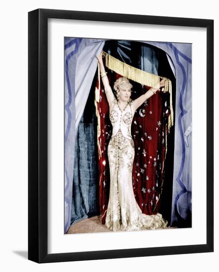 I'M NO ANGEL, Mae West, 1933-null-Framed Photo