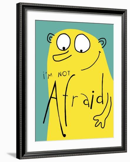 I'm Not Afraid-Laure Girardin-Vissian-Framed Giclee Print