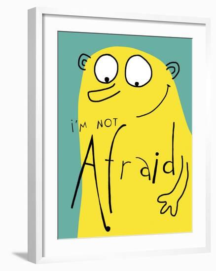 I'm Not Afraid-Laure Girardin-Vissian-Framed Giclee Print