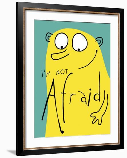 I'm Not Afraid-Laure Girardin-Vissian-Framed Giclee Print