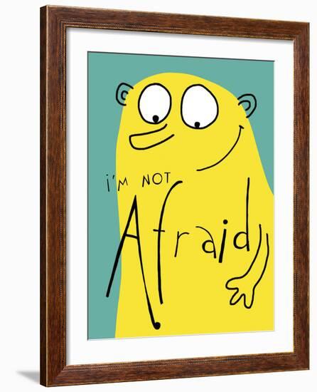 I'm Not Afraid-Laure Girardin-Vissian-Framed Giclee Print