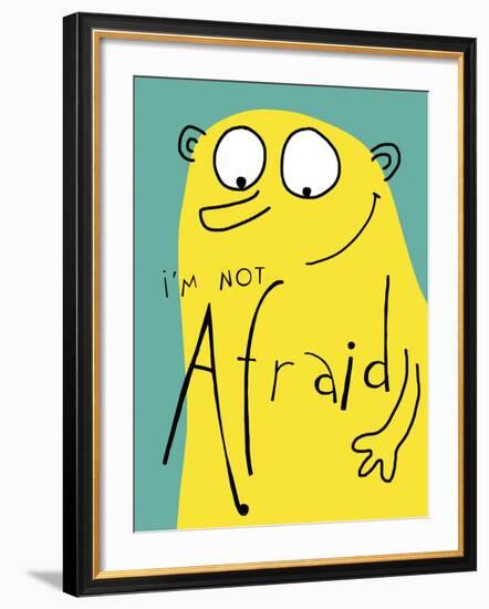 I'm Not Afraid-Laure Girardin-Vissian-Framed Giclee Print